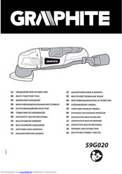GRAPHITE 59G020 Betriebsanleitung