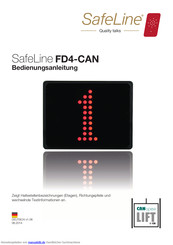 Safeline FD4-CAN Bedienungsanleitung