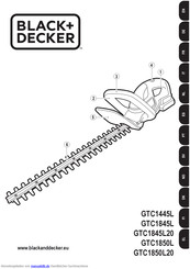 Black+Decker GTC1850L Übersetzung Der Ursprünglichen Anweisungen