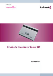 Telekom Funkwerk Eumex 401 Erweiterte Hinweise