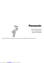 Panasonic ES-WR40 Gebrauchsanweisung