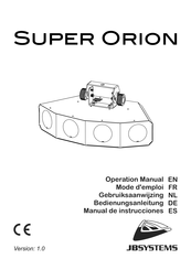 JBSystem Super Orion Bedienungsanleitung