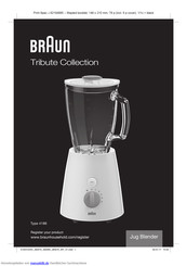 Braun Tribute Collection JB 3070 Bedienungsanleitung