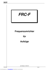 RST FRC-Q11 Handbuch