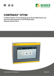 Bender COMTRAXX CP700 Handbuch