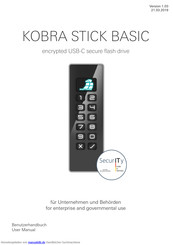 Digittrade KOBRA STICK BASIC Benutzerhandbuch