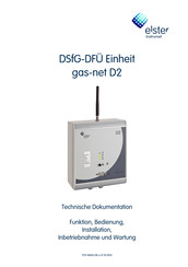 Elster gas-net D2 Betriebsanleitung