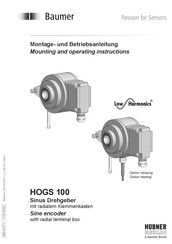 Baumer HOGS 100 Montage- Und Betriebsanleitung