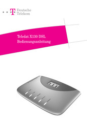 T-Mobile Teledat X130 DSL Bedienungsanleitung