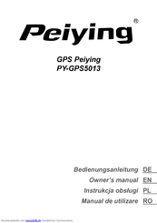Peiying PY-GPS5013 Bedienungsanleitung