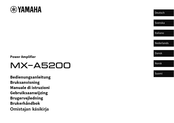 Yamaha MX-A5200 Bedienungsanleitung