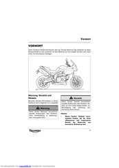 Triumph Tiger Handbuch