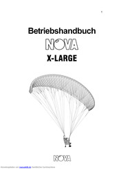 Nova X-LARGE Betriebshandbuch