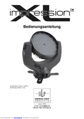 German Light Products impressionXL Bedienungsanleitung