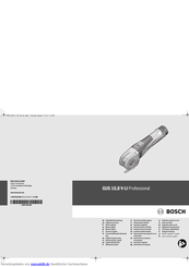 Bosch GUS 10,8 V-LI Professional Originalbetriebsanleitung