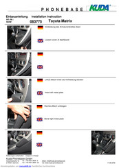 Kuda 083775 Einbauanleitung