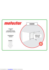 Motostar S500R Installationsanleitung