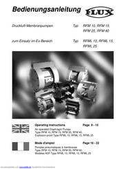 FLUX RFM 10 Bedienungsanleitung