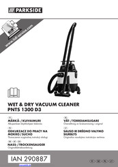 Parkside PNTS 1300 D3 Originalbetriebsanleitung