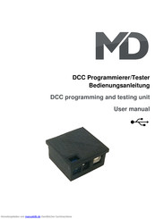 MD DCC Bedienungsanleitung