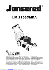 Jonsered LM 2156CMDA Bedienungsanleitung