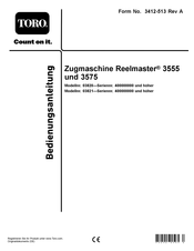 Toro Reelmaster 3575 Bedienungsanleitung