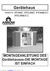 Arrow PTG104EU Montageanleitung