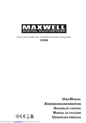 Maxwell 25306 Bedienungsanleitung
