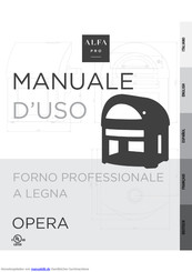 Alfa Pro OPERA Bedienungsanleitung