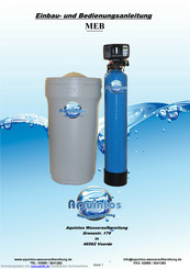 Aquintos MEB 100 Einbau- Und Bedienungsanleitung