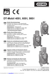 Cemo DT-Mobil 980 I Betriebsanleitung