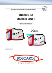 Boscarol OB3000 LINER Gebrauchsanweisung