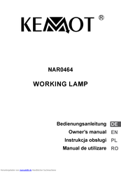 Kemot NAR0464 Bedienungsanleitung