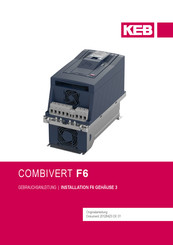 KEB Combivert F6 Gebrauchsanleitung