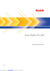 Kodak Scan Station Pro 550 Benutzerhandbuch