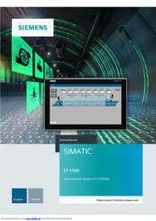 Siemens SIMATIC S7-1500R Erste Schritte