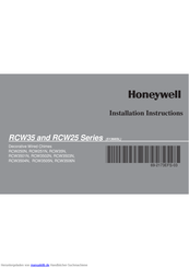 Honeywell RCW35-Serie Montageanleitung
