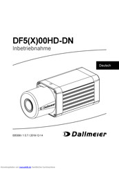 dallmeier DF5X00HD-DN series Inbetriebnahme