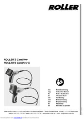 Roller ROLLER'S CamView series Betriebsanleitung