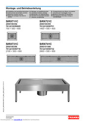 Franke SIRX711C Montage- Und Betriebsanleitung