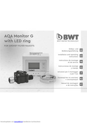 BWT AQA Monitor G with LED ring Einbau- Und Bedienungsanleitung