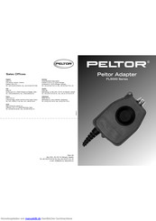 Peltor FL5000 series Gebrauchsanweisung