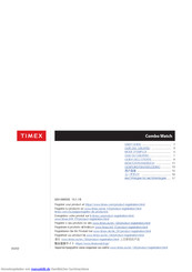 Timex 02V-095000 Benutzerhandbuch