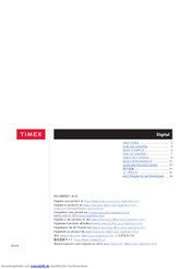Timex 03J-09500 Benutzerhandbuch