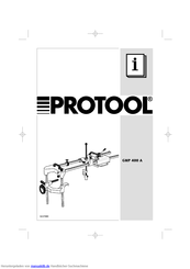 Protool GMP 400 A Handbuch