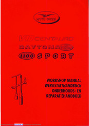 MOTO GUZZI DAYTONA RS Werkstatt-Handbuch
