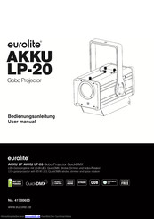 EuroLite AKKU LP-20 Bedienungsanleitung