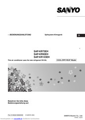 Sanyo SAP-KR73EH Bedienungsanleitung