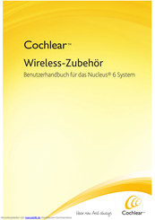 Cochlear Nucleus 6 System Benutzerhandbuch