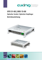 axing OTX 51-00 Betriebsanleitung